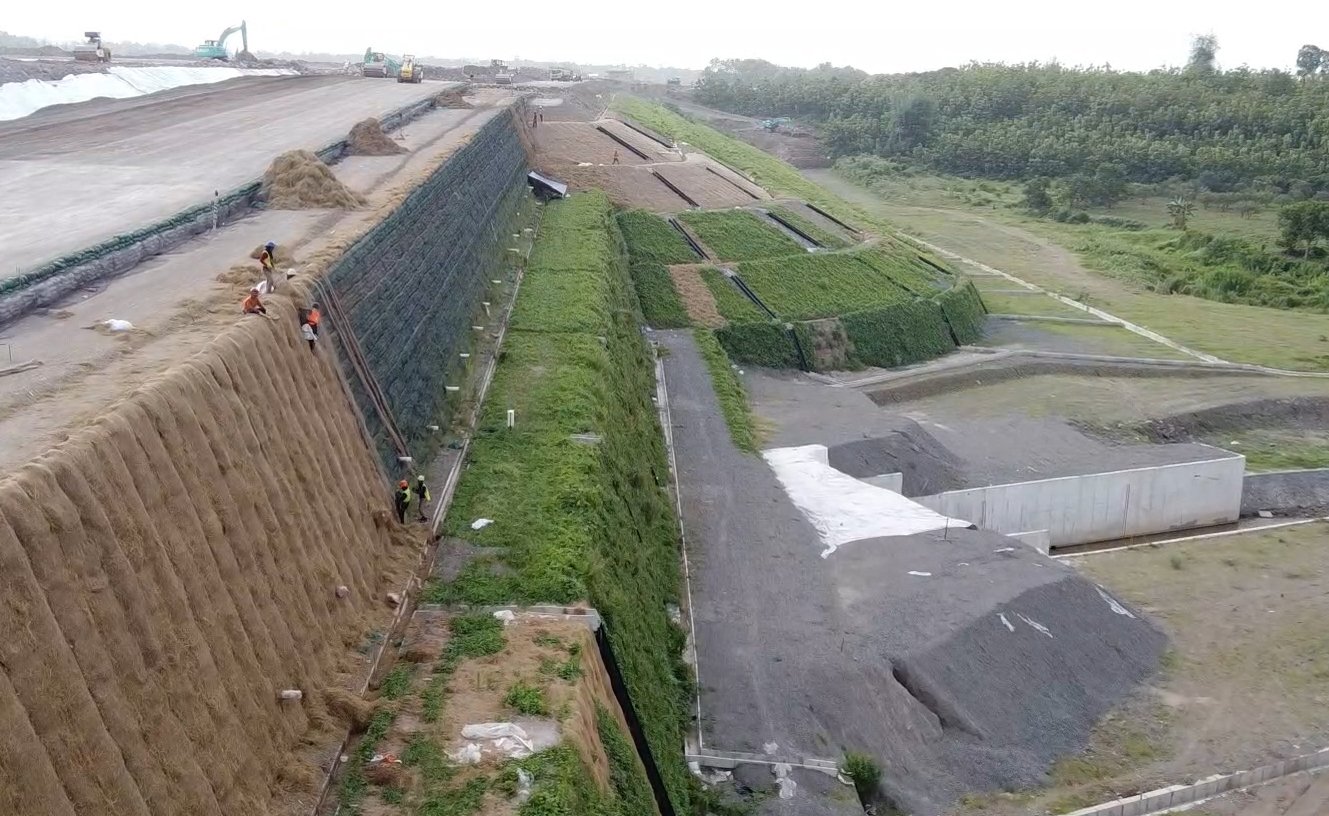 Hero Section Hydroseeding Slope Protection